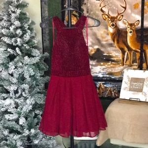 Size 1 wine color formal by Trixxi